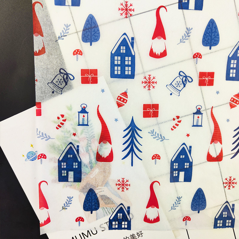 YIigoode Navidad serie de papel de Sydney Papá Noel lámparas de colores muletas elementos de arco al por mayor papel origamible
