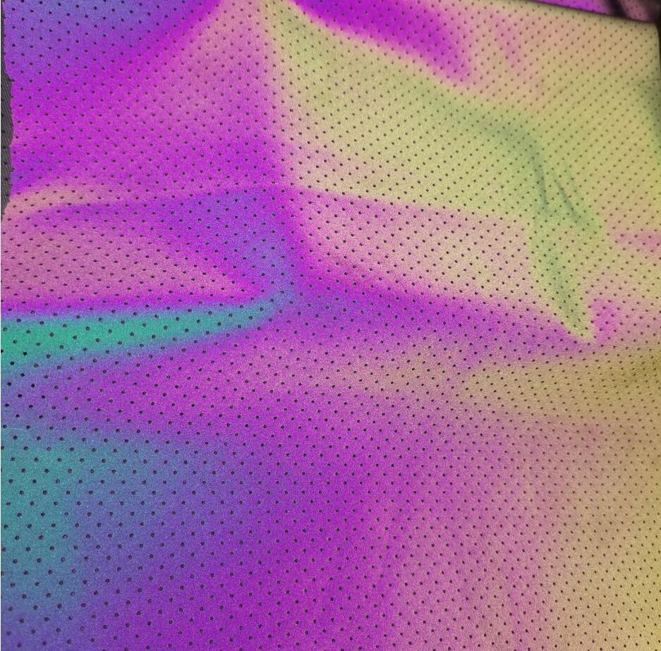打孔反光布2
