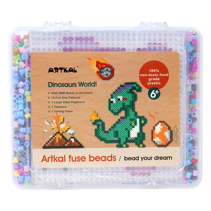 Youken ARTKAL5000 piezas de frijoles y dinosaurios traje de Venta caliente transfronteriza ARTKAL frijoles y frijoles