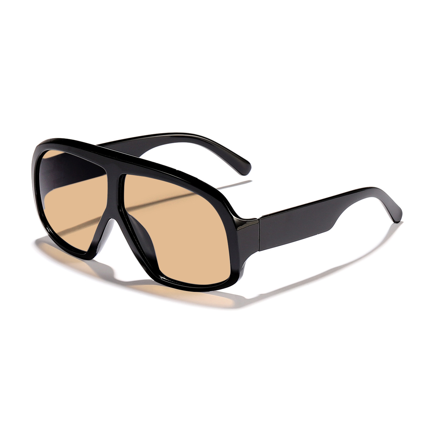 2025 nuevas gafas de sol de montura grande de moda transfronteriza, gafas de sapo de tendencia de todo fósforo europeas y americanas, gafas de sol retro para hombres y mujeres