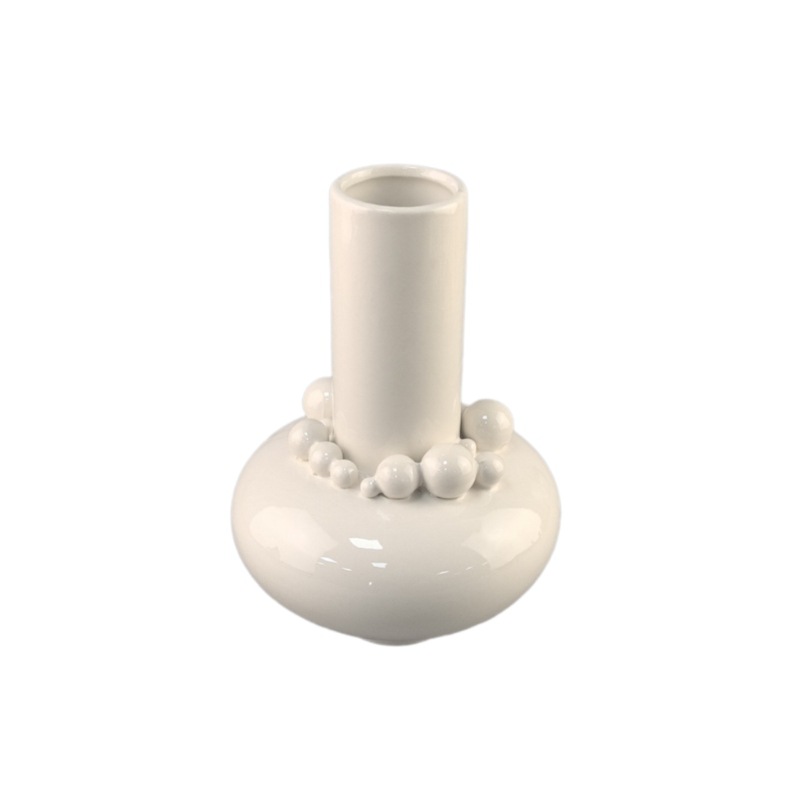Vaso de cerámica Zen chino sala de estar TV portable decoración del hogar decoración floral simulación floral falso floral