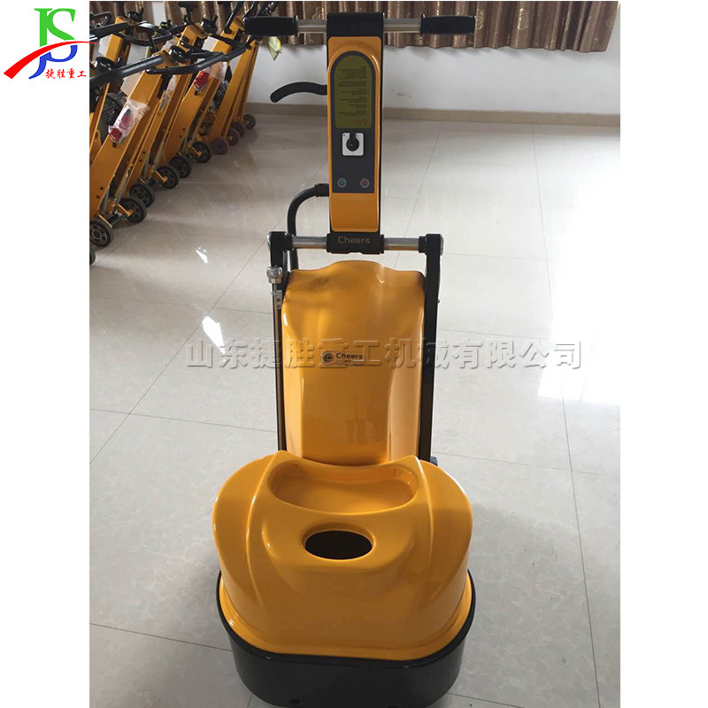 Manual empujado epoxi piso pulido equipo de pulido de superficie de mármol renovación de suelo máquina de limpieza