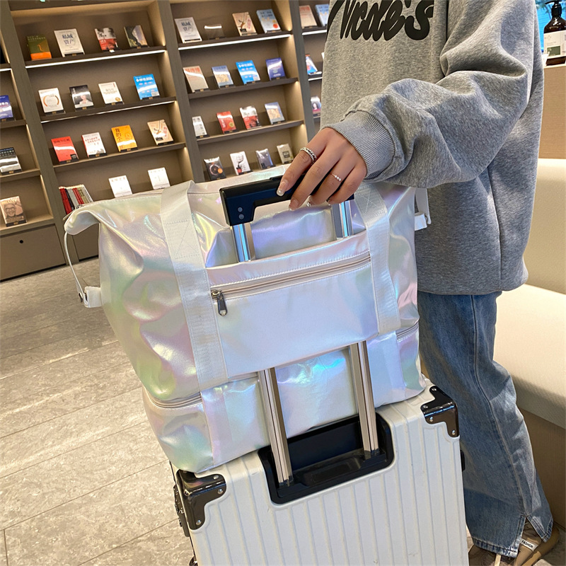 Bolsa de viaje al por mayor bolsa de fitness deportiva de separación húmeda y seca bolsa de equipaje portátil de viaje bolsa de viaje multifuncional de gran capacidad