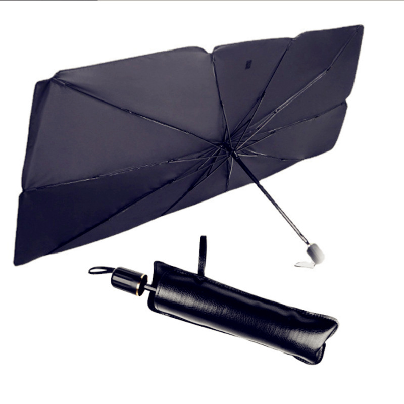 Factory direct umbrella type sunshade car insulation sunshade window sunshade front windshield telescopic sunshade