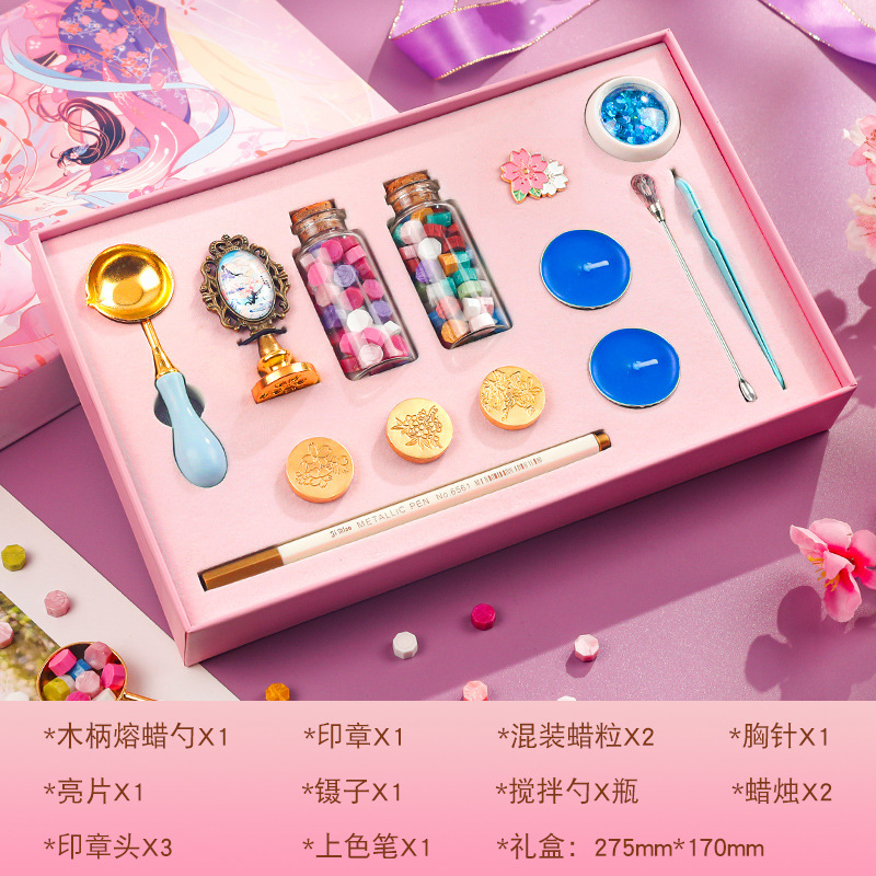 Tienda cultural y creativa Puzzle Astronaut Fire Paint Set Caja de regalo Juguetes prácticos para estudiantes de primaria y secundaria Regalo de cumpleaños creativo