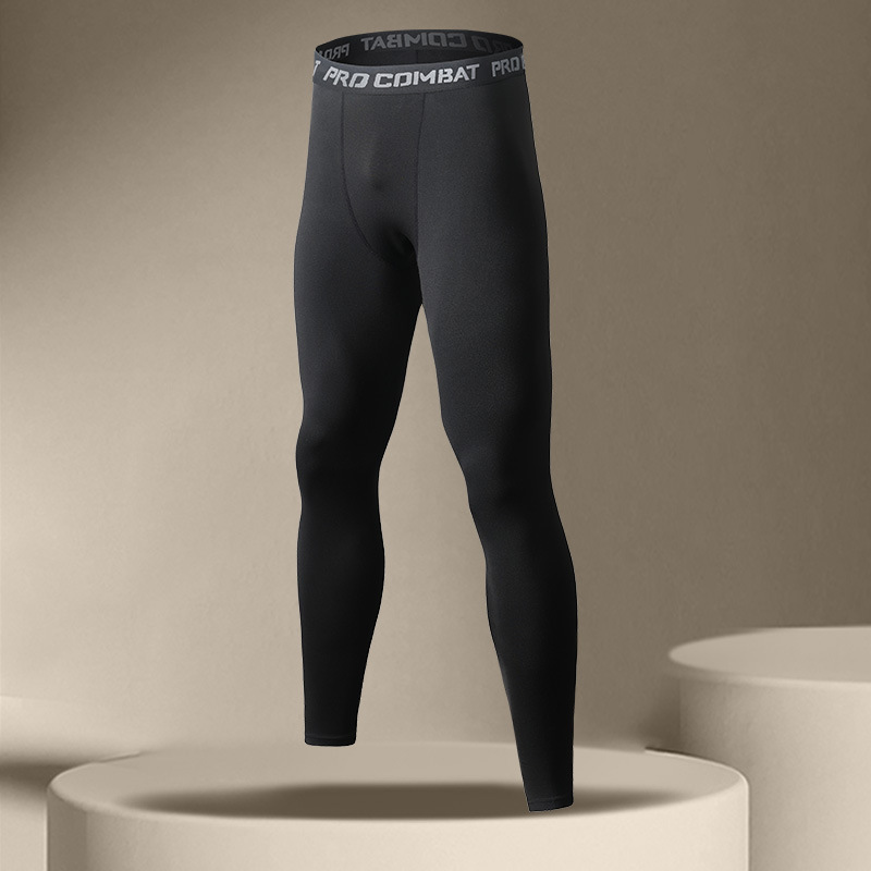 「速乾レオタードセット男性冬ランニングフィットネス訓練服秋冬スポーツ保温下着高弾打底|undefined