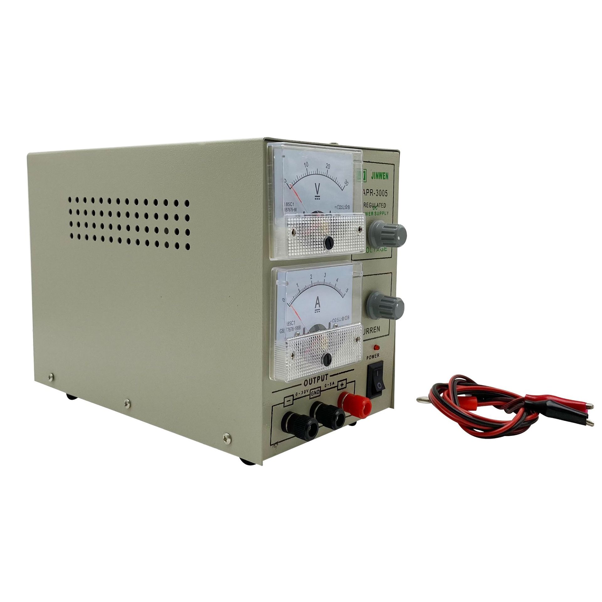 30V，5A小型镀电机电镀机镀金机3005 金银铜首饰浸渡钟表眼镜翻新