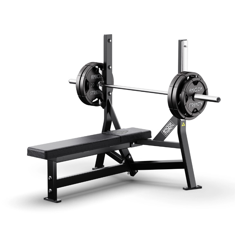 gimnasio entrenador de empuje horizontal, barra de peso, cama de empuje horizontal, silla de ejercicios de reclinación, silla de fitness