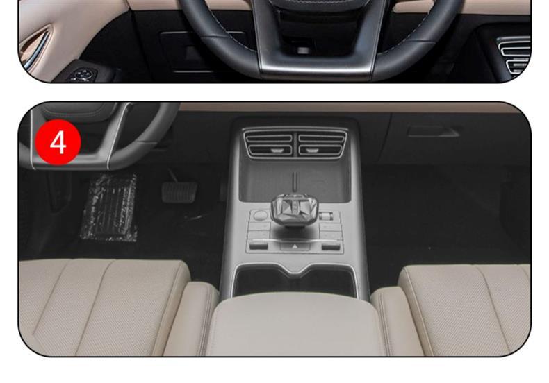19-25 Byd Song Pro New Energy Center Console Interior Sticker Car Modified Paint Transparent Tpu Protective Film