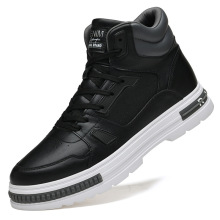 秋冬新款男士中邦隐形增高休闲鞋潮流时尚系带日常增高男鞋子批发