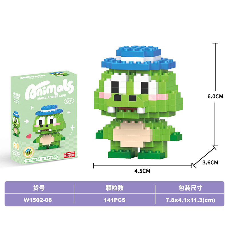 Puesto callejero al por mayor bloques de construcción juguetes para niños