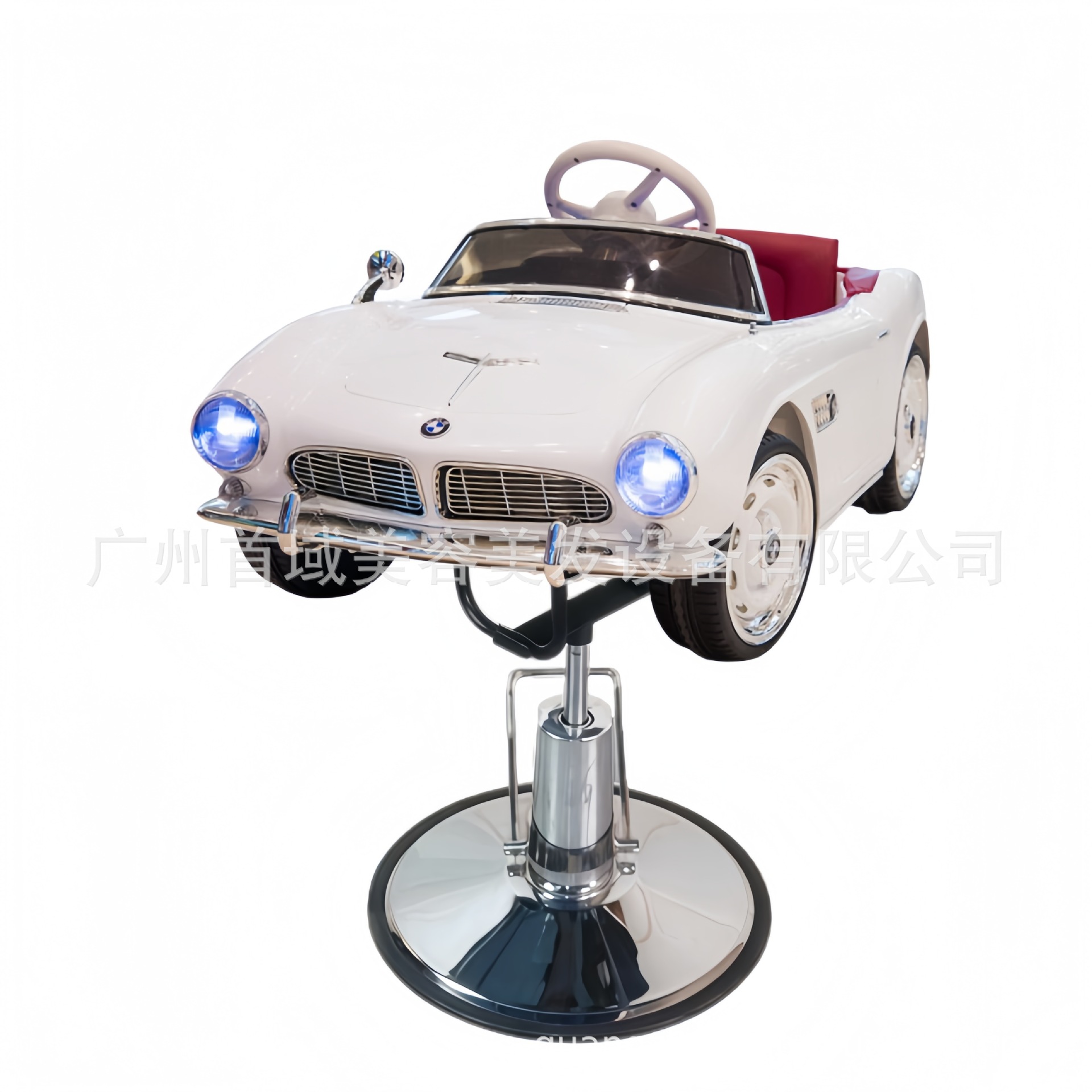 Silla de peluquería transfronteriza para niños silla de cabello giratoria silla de elevación salón de peluquería multifuncional asiento de automóvil de dibujos animados al por mayor image 76