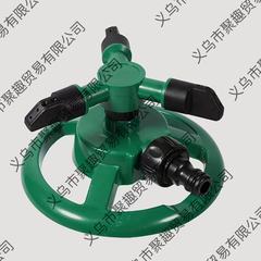 メーカー直販360度回転噴水器芝生小円盤散水器三叉回転可能プラスチック散水器