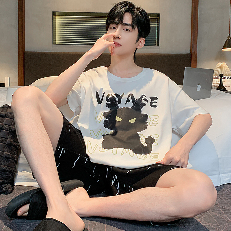 Cotton summer thin pijama for students