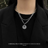 Tide, necklace from pearl, chain for key bag  hip-hop style