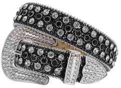 Cinturón de mujer de diamantes de imitación transfronterizos europeos y americanos cinturón de cinturón de diamantes largos cinturón estilo hip-hop spot al por mayor