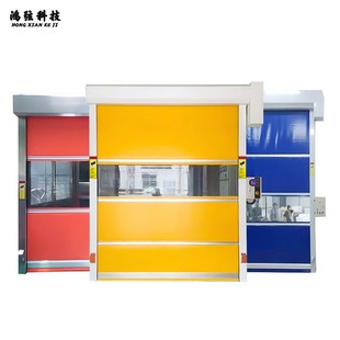 Fireproof Rolling Shutter Door Guangdong Steel Special Grade Inorganic Cloth Double Track Double Curtain Fire Engineering Rolling Shutter Special Grade Fireproof