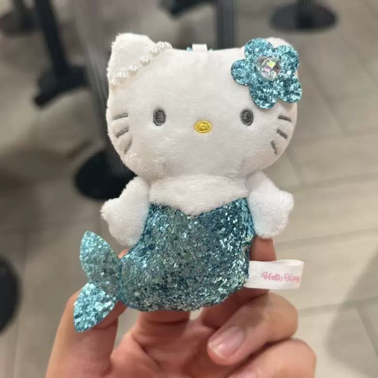 Плюшевый брелок (Sanrio) Hello Kitty, плюшевая кукла-талисман, размеры 10–16 см