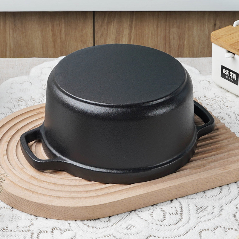 Xiaoxing 20cm clásico de hierro negro de hierro de hier