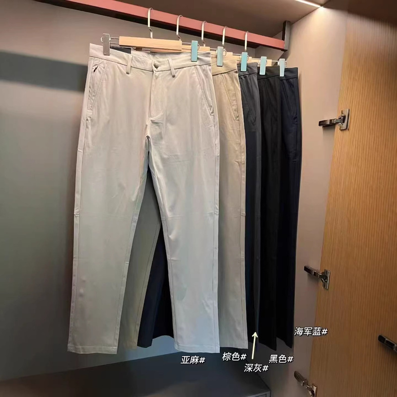 Lulu Unbranded 1101 Same Style Abc Classic Men's Spring and Autumn Casual Pants Loose Long Pants Versatile Work Pants