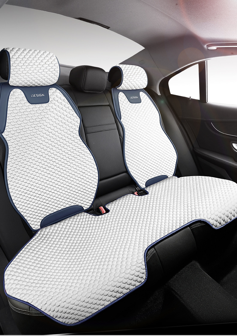 Car Cushion Four Seasons Universal Ultra-thin Cool Breathable Seat Cover Summer Cool Cushion Saddle Cushion Small Man Waist Cushion