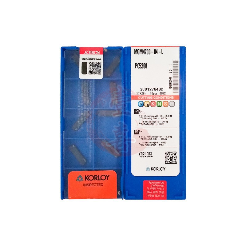 韩国克洛伊数控刀片正品MGMN200-04-R/L PC5300