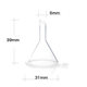 Small Funnel, Dispensing Funnel, Perfume Lotion Filling Funnel, Cosmetic Packaging Dispensing Tool