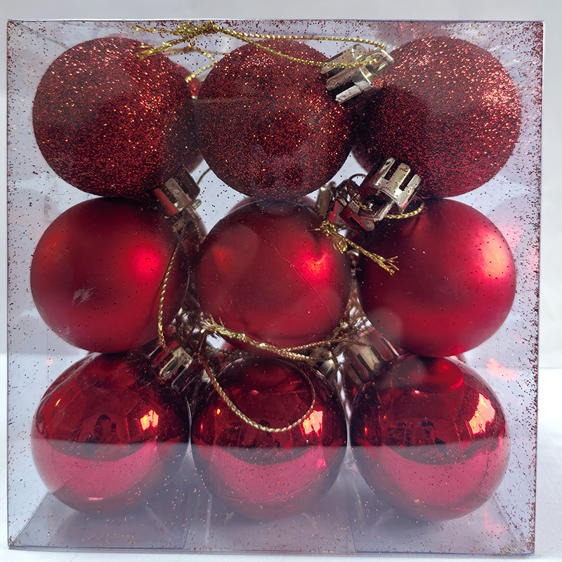 Navidad brillante colgante colgante bola colgante árbol de Navidad decoración colgante galvanizado Navidad decoración de Año Nuevo accesorios diy image 15