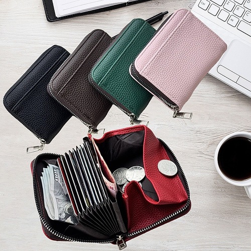 High-capacity card holder coin organizer portable large capacity best-selling