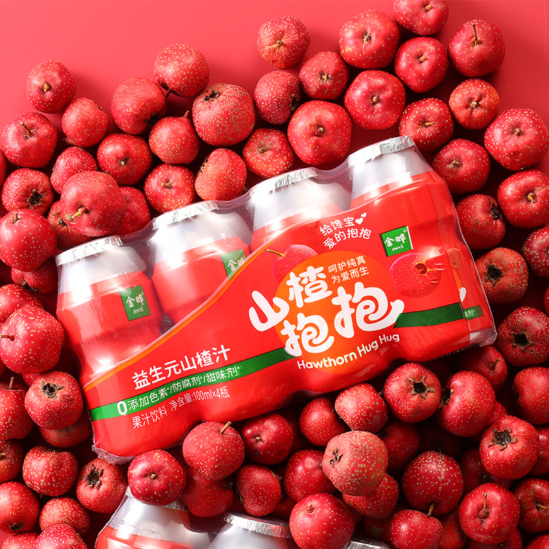 Jinye Honeysuckle Juice, Sweet and Sour, Delicious for Babies, No Added Artificial Flavors, Colors, or Preservatives