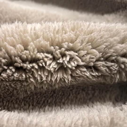 Wholesale warm polyester soft velvet double-sided jacquard sherpa fabric home textile bedding fabric