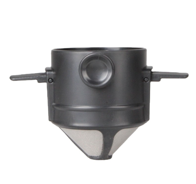 Small Portable fold coffee filter double-deck Strainer filter fold Handle double-deck Strainer coffee filter
