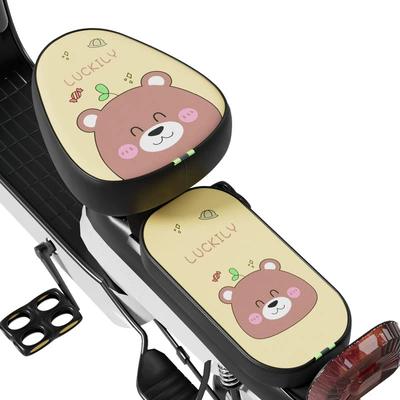 Bicycle Cover, Electric car cushion - waterproof-sunscreen-candy-bear-front-seat-back-seat