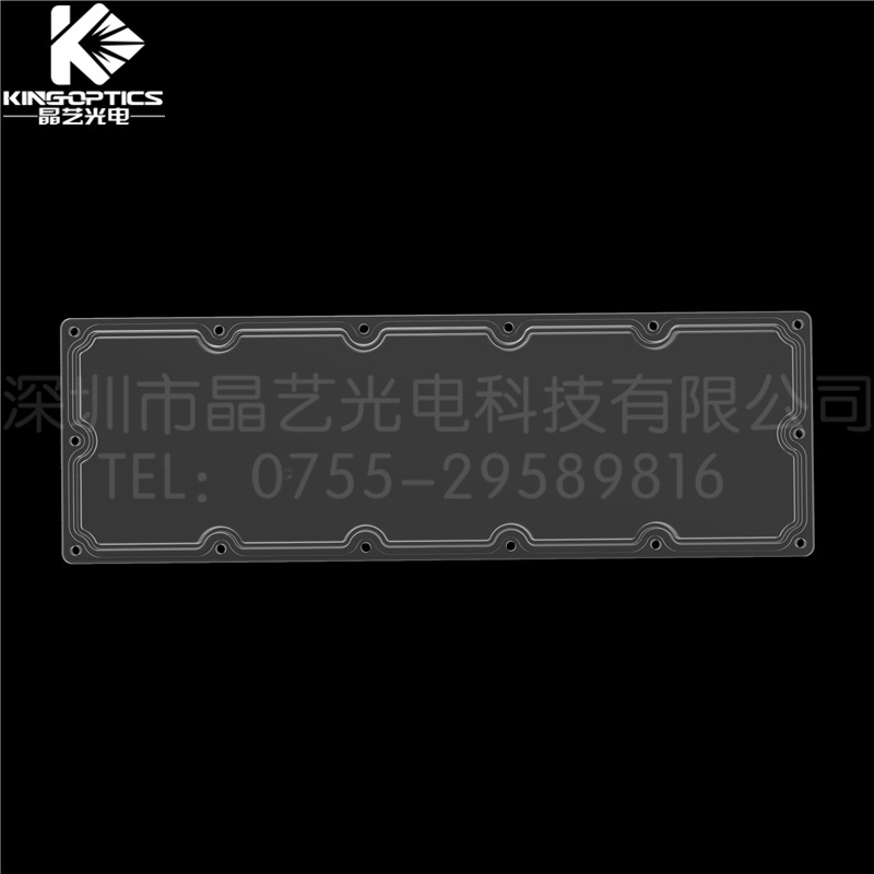 【厂家供应】27590-35合1系列平面型透镜-120度 L275*W90*H8mm