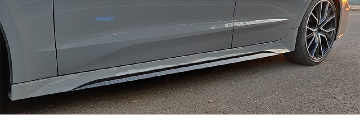 09-24 A7 modified RS7 large surround upgrade S7 front and rear bumper side skirt tail lip tremella for Audi A7 wholesale