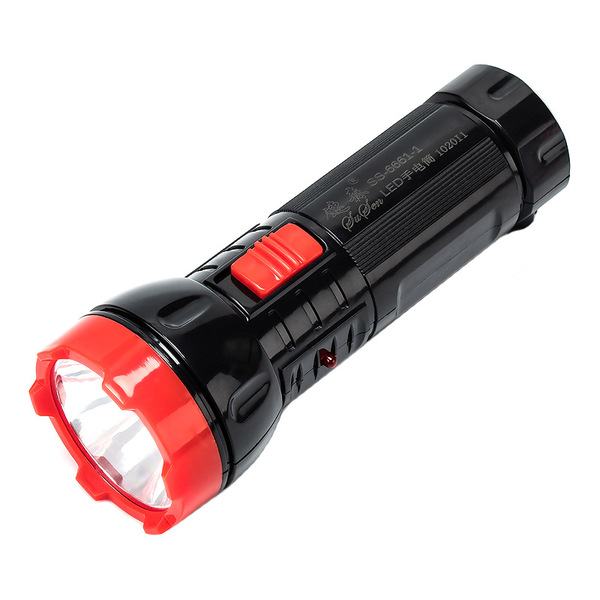 LED plastic flashlight