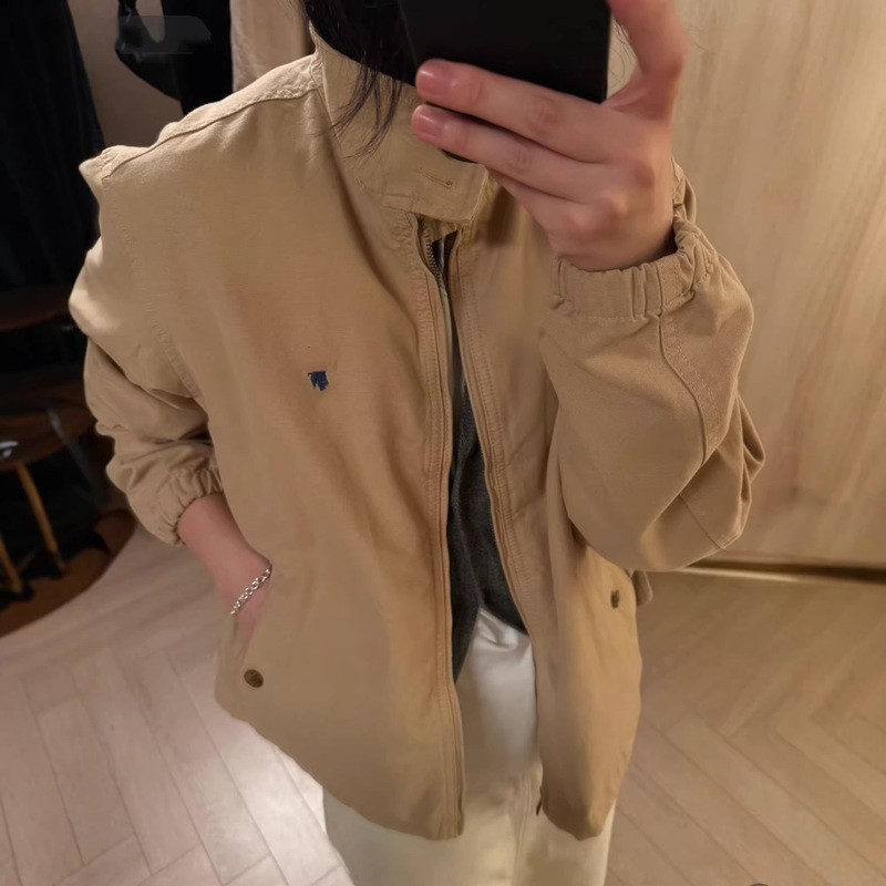 Top-Quality In-Stock Original Label with Scannable Code Rl Brand 2026 New Model Women's Small Label Embroidered Jacket Top-Quality In-Stock Original Label with Scannable Code Rl Brand 2026 New Model Women's Small Label Embroidered Jacket
