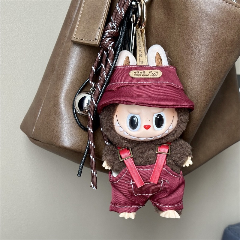 替三代批发娃娃衣拉布labubu7cm着适用于布套装1一二毛绒公仔衣服|undefined