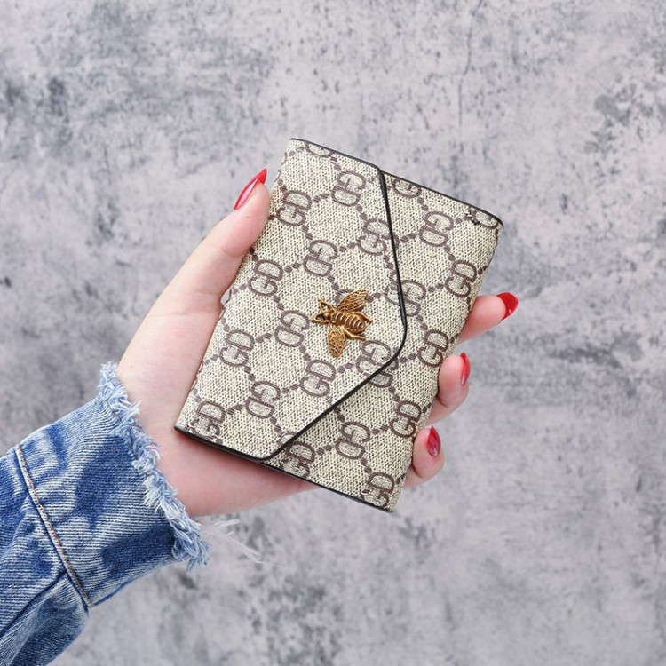 European and American Style Simple Women's Wallet Short Model 70% off Small Wallet Women's Card Holder Leather Wallet for Women
