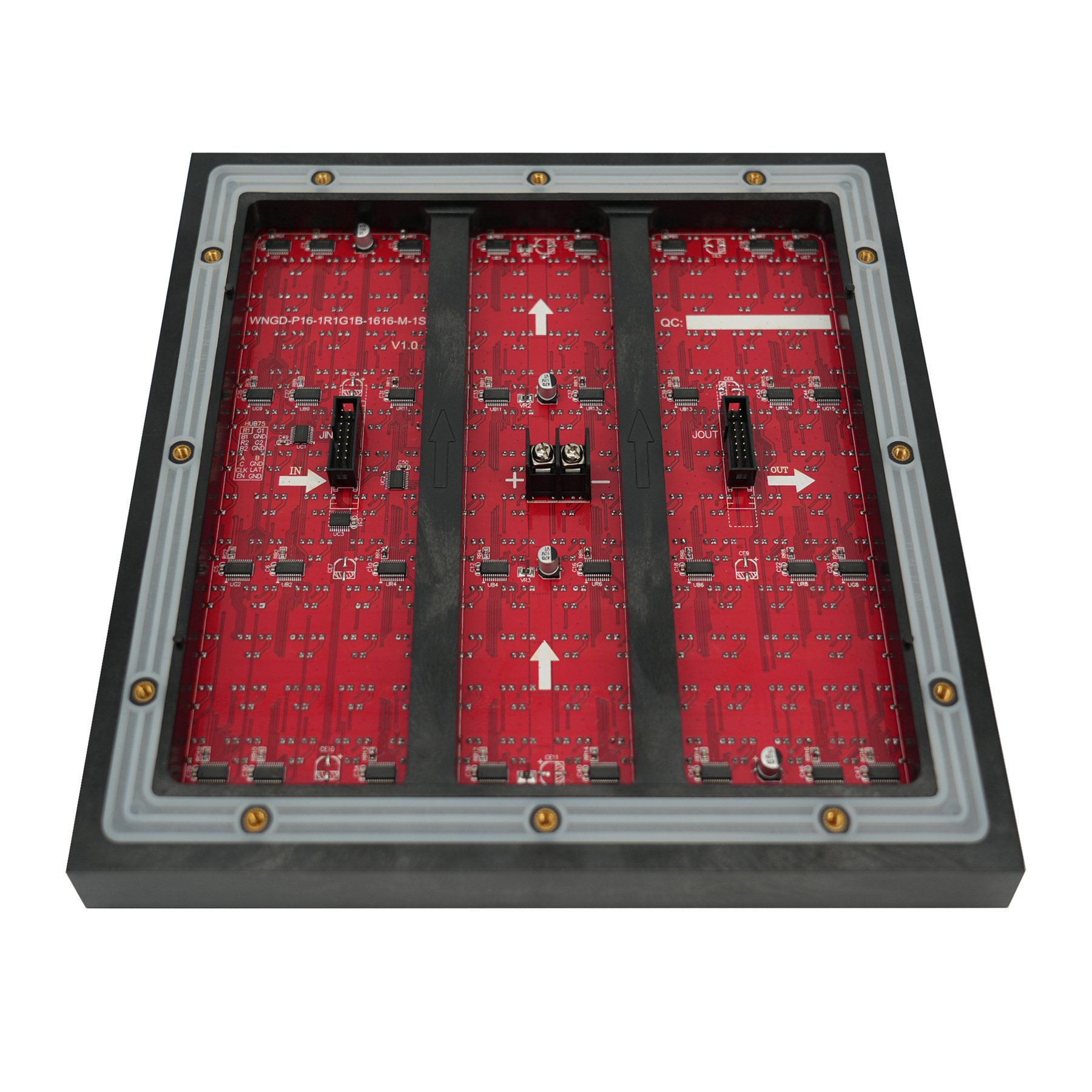 ����ȫ��LED������ʾ��P16��ͨ���͹���ģ��