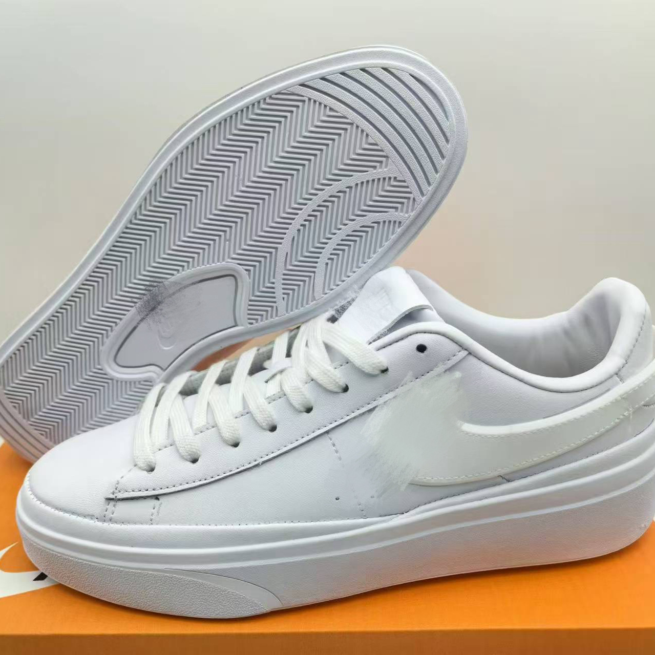 Putian Blazer Sneakers, Trailblazer Thick-Soled Height-Increasing Shoes, Ice Cream Sole Skate Shoes, Casual Trendy Shoes, Trendy Brand