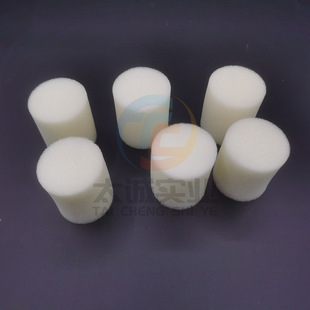 Coarse Hole Cylindrical White Hydrophilic Soft Sponge Small Column Nasal Plug Core Anti-Clogging Pu Polyurethane Swimming Pool Filter Core