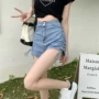 春夏显瘦直筒高腰短裤