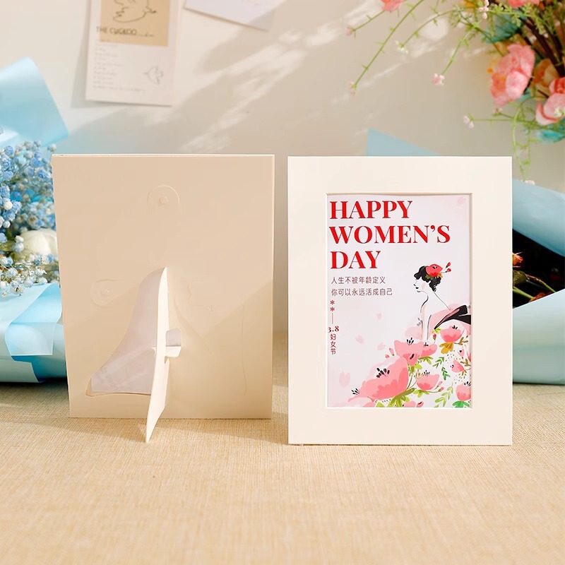 Holiday Commemorative Cardboard Photo Frame with Stand Table Decoration Gift Mounting 6inch Photo Mounting Paper Picture Frame Wholesale Holiday Commemorative Cardboard Photo Frame with Stand Table Decoration Gift Mounting 6inch Photo Mounting Paper Picture Frame Wholesale