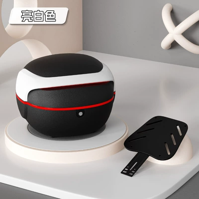 Electric car tail box | Large Capacity Back Box - combination-bright-white-plus-tail-box-bracket-white