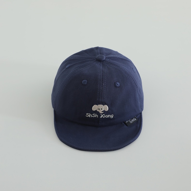 Sombreros para bebés primavera y verano blando gorra gorra de pato gorra gorra de béisbol para bebés de moda para hombres y mujeres sombreros de sol versátiles