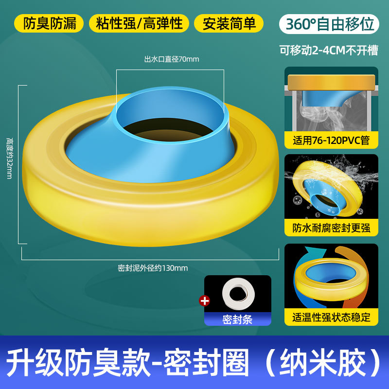 [이동식 2-4cm] 시프트 플랜지 씰 링 + 씰링 스트립