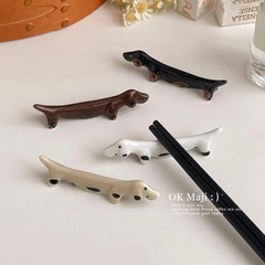 高颜値食卓箸托可爱い箸枕箸棚セラミック箸棚箸托クリエイティブ家庭用箸棚