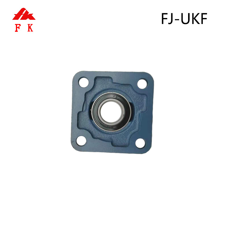 FK/泛科风机带方形座紧定套锁紧UKF207 UKF208 UKF209外球面轴承
