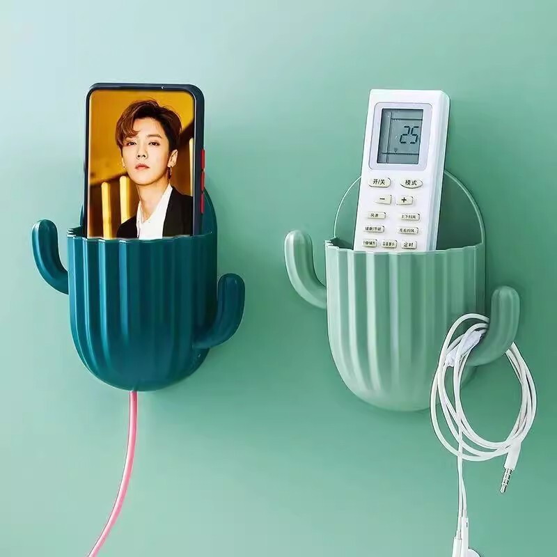 Toilet Storage Rack Punch-free Wall-mounted Bathroom Toilet Wall Cosmetics Storage Box Remote Control Sorts